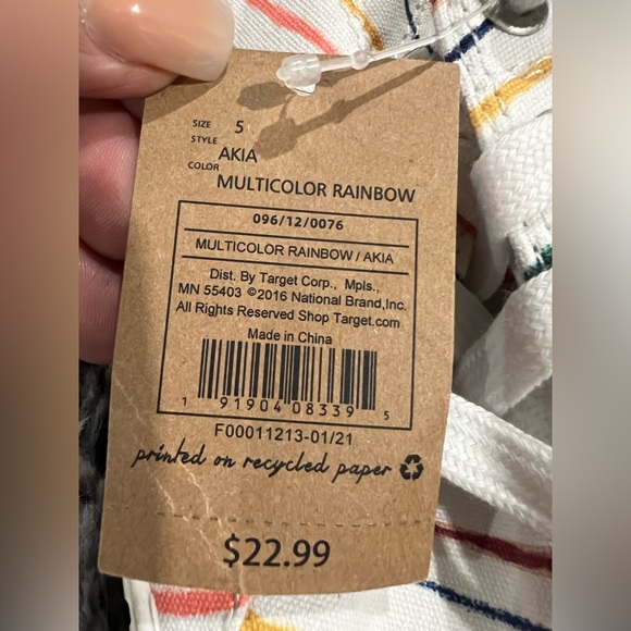 Mad Love multicolor rainbow shoes - Picture 6 of 6